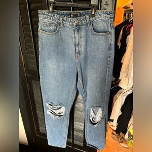 Pretty little thing mom jeans